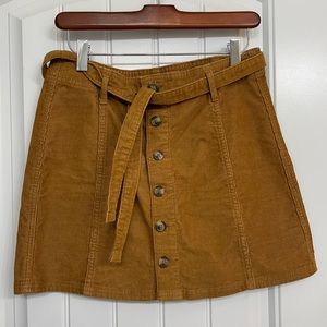 COPY - Corduroy mini skirt